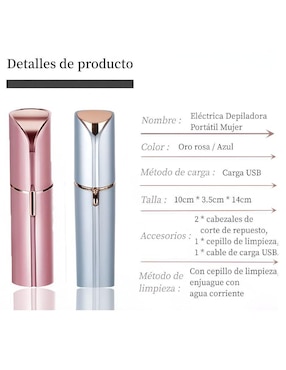 Depiladora facial Wünd