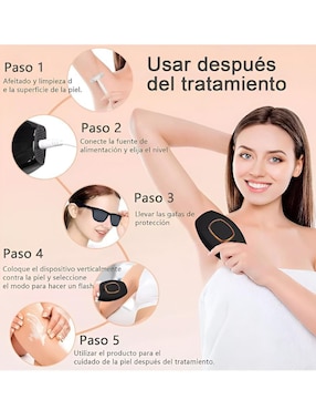 Depiladora IPL para cuerpo Wünd