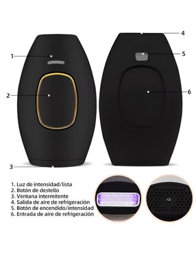 Depiladora IPL para cuerpo Wünd