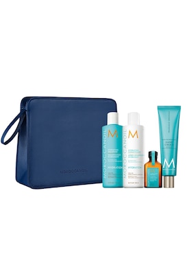 Kit De Tratamiento Capilar Holiday Hydration Luminous Wonders Hidratante Moroccanoil