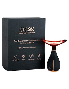Masajeador facial Glo24K