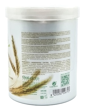 Mascarilla germen de trigo para hidratar Salerm Cosmetics
