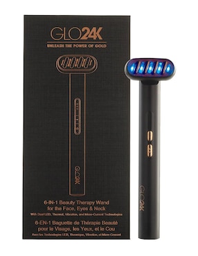 Masajeador facial Glo24K