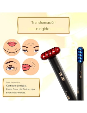 Masajeador facial Glo24K