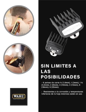 Recortadora para cabello, barba y cuerpo Wahl