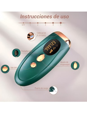 Depiladora IPL para cuerpo Wünd