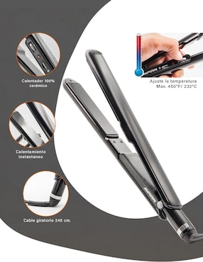 Alaciadora Babyliss Pro BABP9557 placas de cerámica