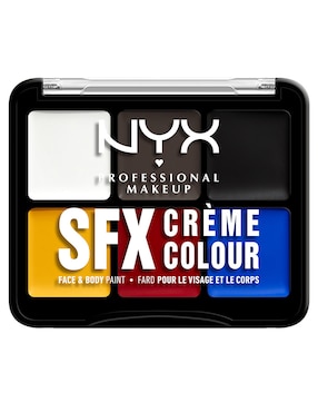 Paleta De Sombras Para Ojos NYX Professional Makeup SFX 6 Tonos