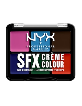 Paleta De Sombras Para Ojos NYX Professional Makeup SFX 6 Tonos