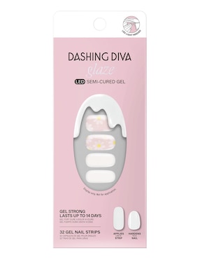 Kit stickers de gel para uñas Dashing Diva Glaze