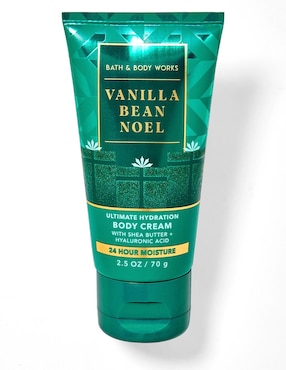 Crema Para Cuerpo Recomendada Para Hidratar De Día Y Noche Bath & Body Works Vanilla Bean Noel Todo Tipo De Piel