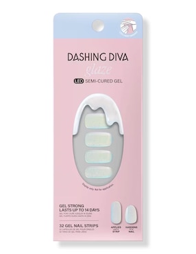Kit stickers de gel para uñas Dashing Diva Glaze