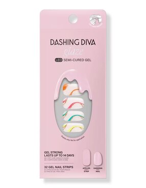 Kit stickers de gel para uñas Dashing Diva Glaze