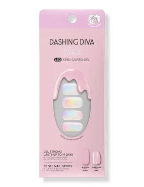 Kit stickers de gel para uñas Dashing Diva Glaze
