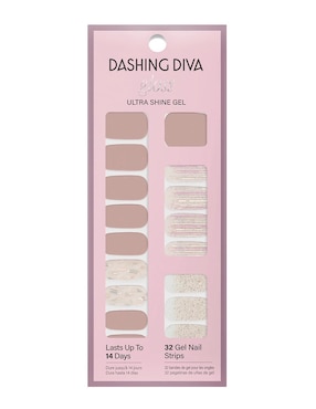 Kit stickers de gel para uñas Dashing Diva Gloss