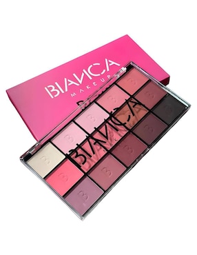 Paleta De Sombras Para Ojos Bianca Makeup 15 Tonos