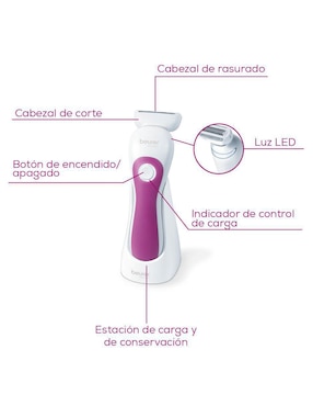 Depiladora para cuerpo Beurer HL36