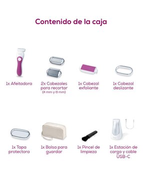 Depiladora para cuerpo Beurer HL36