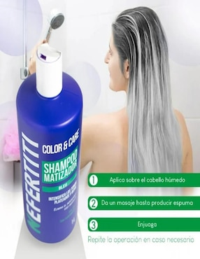 Shampoo para cabello Color and Care Bleu Nefertiti