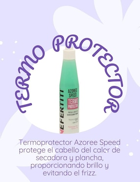 Protector de calor para cabello Nefertiti Azoree Speed 250 ml