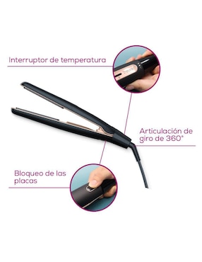 Alaciadora Beurer HS100 placas de cerámica