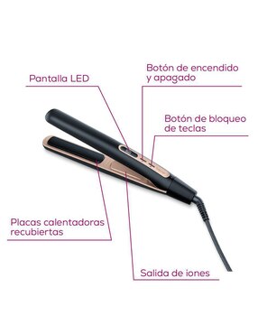 Alaciadora Beurer HS100 placas de cerámica