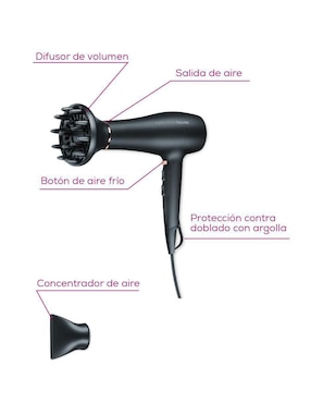 Secadora de cabello Beurer HC50