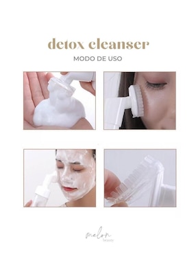 Limpiador facial Detox Cleanser Melon Beauty para purificar