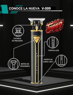 Recortadora para cabello, barba y cuerpo Vgr v-009