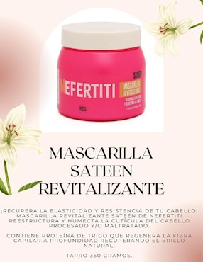 Mascarilla Sateen para humectar Nefertiti