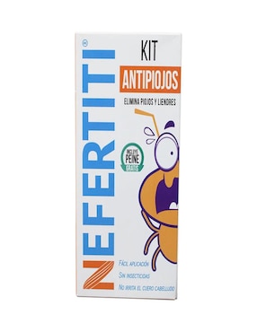 Tratamiento para cuero cabelludo Exterminador de piojos y liendres Nefertiti