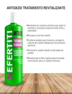 Tratamiento para cuero cabelludo Antioxzid hidratante Nefertiti