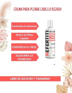 Crema para todo tipo de cabello Nefertiti para hidratar