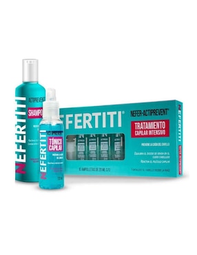 Kit De Tratamiento Para Cuero Cabelludo Actiprevent Anticaída Nefertiti