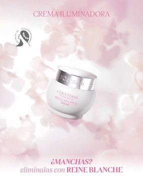 Crema facial recomendada para prevenir la aparición de manchas día y noche Loccitane para todo tipo piel