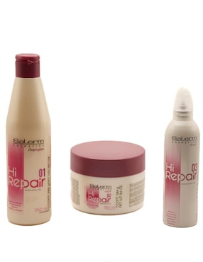 Kit De Tratamiento Capilar Hi Repair Hidratante Salerm Cosmetics