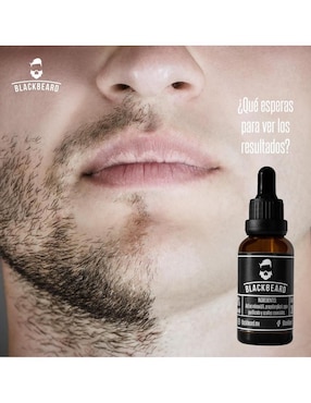 Tratamiento para barba y cabello anticaída Blackbeard