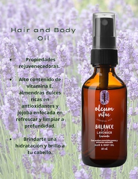 Aceite Oleum Vitae de lavanda 60 ml