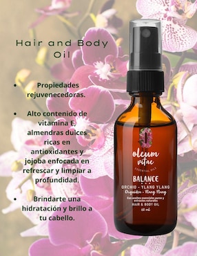 Aceite Oleum Vitae de orquídea 60 ml