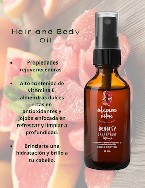 Aceite Oleum Vitae de toronja 60 ml