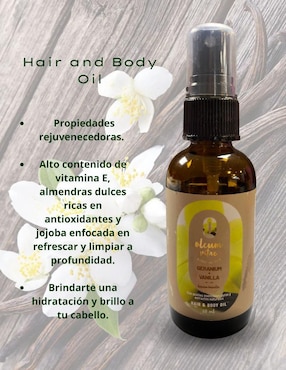 Aceite Oleum Vitae de vainilla 60 ml