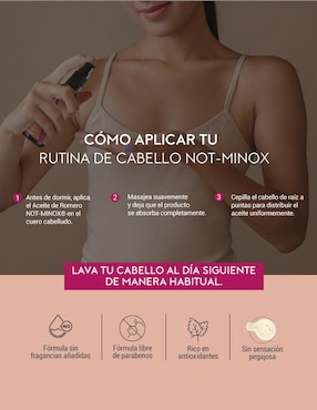 Tratamiento capilar reparador Not Minox