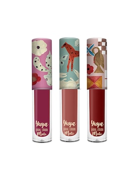 Set De Labial Mate Yuya Mini