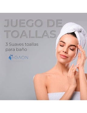 Set de toallas Gaon de algodón