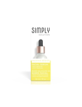 Sérum antiacné facial acido salicilico 2% Simply Solution para piel mixta y grasa