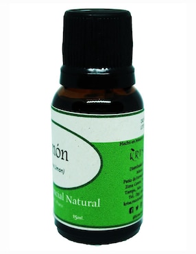 Aceite esencial Krisamex Rutaceae de limón 15 ml
