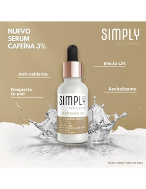 Sérum antioxidante Cafeina 3% Simply Solution todo tipo piel