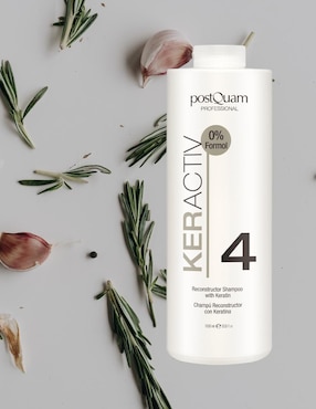 Shampoo para cabello 4 keractiv PostQuam