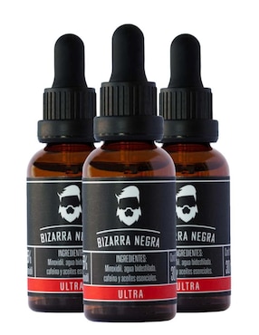 Kit tratamiento para capilar Minoxidil anticaída Blackbeard