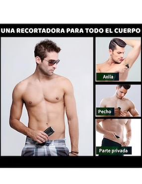 Recortadora de vello facial y corporal Wünd